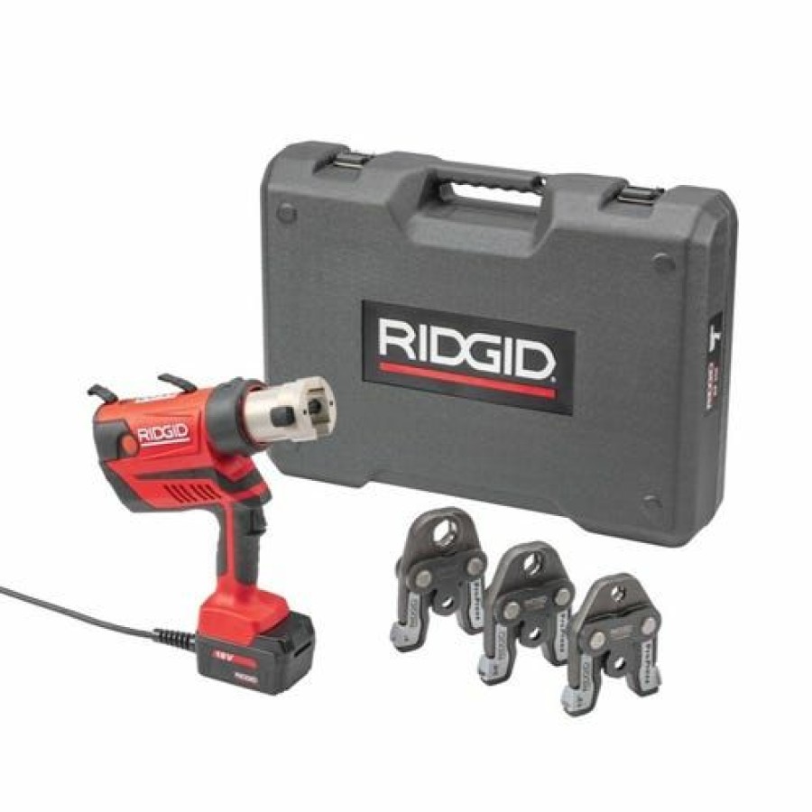 Ridgid Tools Ridgid | Ridgid Rp 350 Corded Press Tool Kit Propress Jaws (1/2 1 ) 67073 Hot Sell