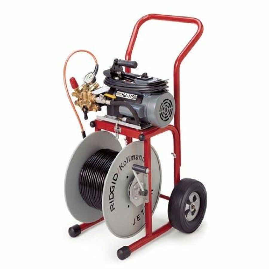 Ridgid Ridgid | Ridgid Kj-1750 Cold Water Jetting Machine With Cart And Hose Reel 62697 Offering Discounts