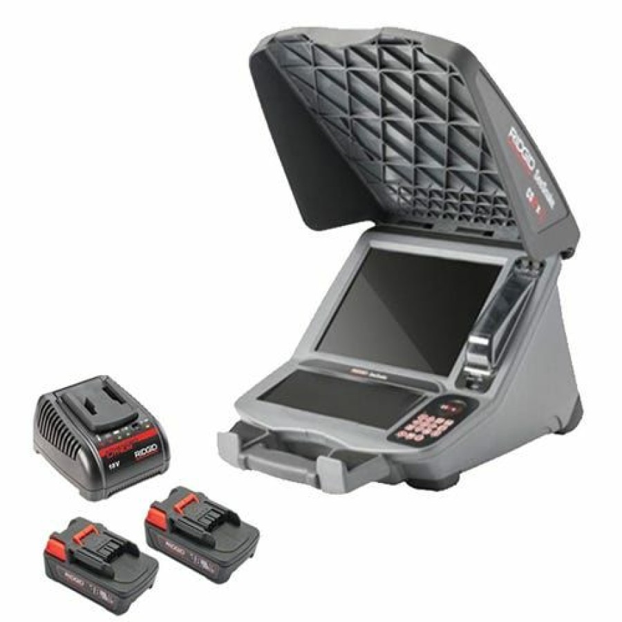 Ridgid Tools Ridgid | Ridgid Cs12X Seesnake Digital Recording Monitor Wi-Fi W/18V Charger & (2) 2.5Ah 18V Batteries 57288 Cheaper