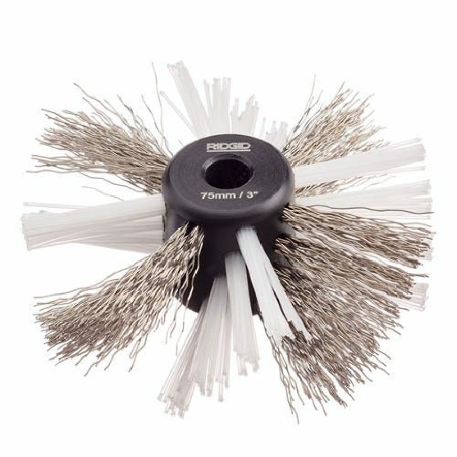 Ridgid Ridgid | Ridgid K9-204 3 Nylon/Steel Cleaning Brush For 5/16 Cable 68978 Promotions