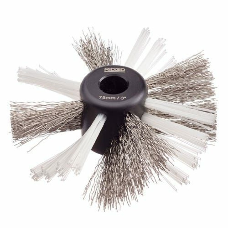 Ridgid Ridgid | Ridgid K9-306 3 Nylon/Steel Cleaning Brush For 3/8 Cable 68988 Reliable Quality