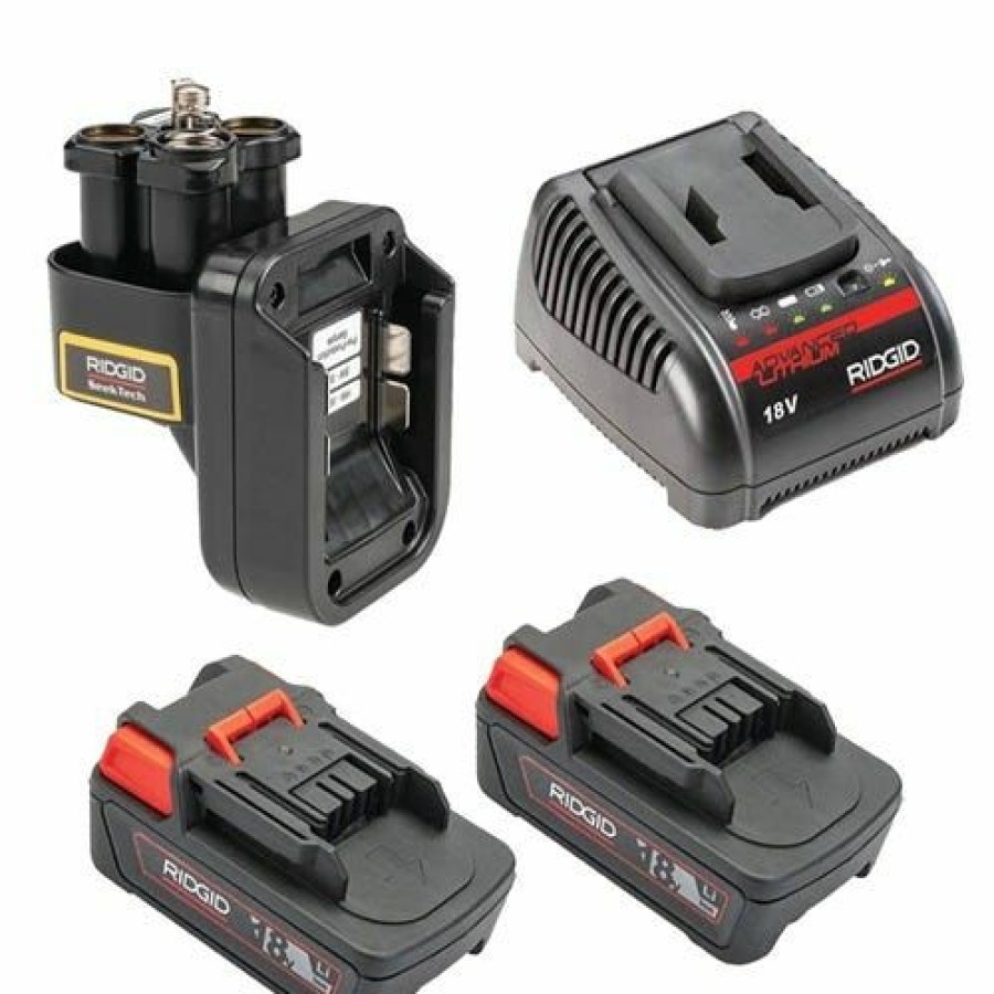 Ridgid Tools Ridgid | Ridgid 18V Seektech Locator Adaptor (2) 2.5 Ah Batteries & Charger Kit 66518 Wholesale