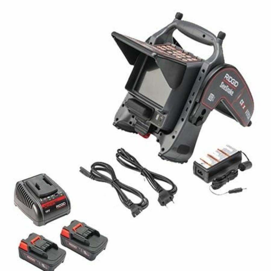 Ridgid Tools Ridgid | Ridgid Cs6X Versa Kit W/ Seesnake Monitor + (2) 2.5Ah Batteries & Charger Kit 64968 Offering Discounts